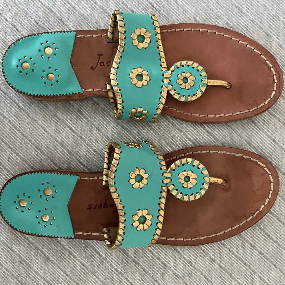 Jack Rogers "Jackie O" Style Sandals Sz. 8